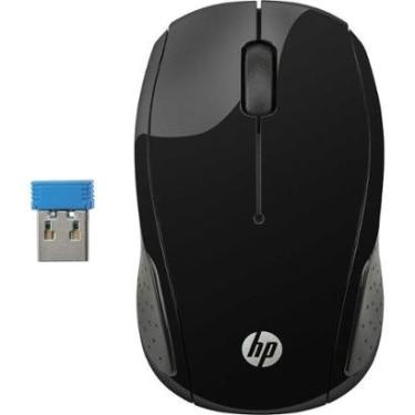Imagem de Mouse HP sem fio X200 Oman Preto - X6W31AA#ABL-Unissex