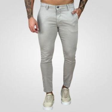 Imagem de Calça Alfaiataria Masculina Skinny - Visual Jeans-Masculino