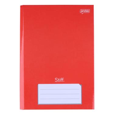 Imagem de Caderno Jandaia Brochura Capa Dura 1/4 Vermelho96 Folhas