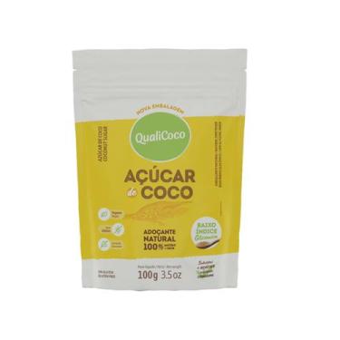 Imagem de Açúcar de coco 100g natural QualiCôco