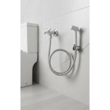 Imagem de Ducha Higiênica Cromada 1,2m: Higiene e Conforto - Congratulations Sto