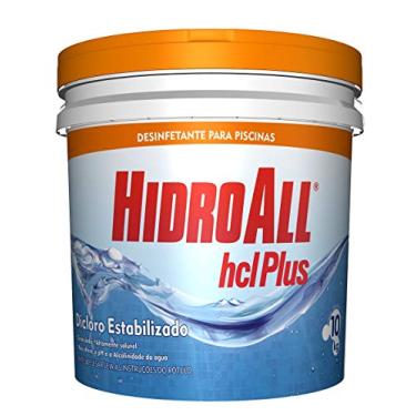 Imagem de Cloro para Piscina/Desinfetante HCL Plus Balde 10 Kg Hidroall
