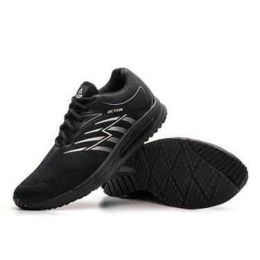 Imagem de Tênis Masculino Action Street Corrida Caminhada Leve Macio-Masculino