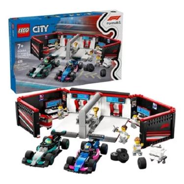 Imagem de Lego 60444 City Formula 1 - Garagem De F1 Da Mercedes-AMG E Alpine – 678 peças