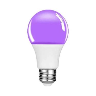 Imagem de Lâmpada LED E27 12W Luz Roxa Que Brilha No Escuro Para Festas, Bar De 
