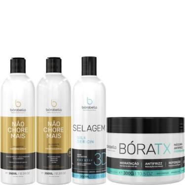 Imagem de Borabella Kit Não Chore + Selagem 3x350ml + Bóratx 300g