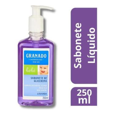 Imagem de Sabonete Liquido Para Bebê Fragrância Lavanda 250ml Granado