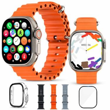 Imagem de Smartwatch Ultra 9 Microwear Original 49 mm  GPS, Chamadas, NFC, Carre