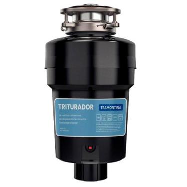 Imagem de Triturador de Resíduos Alimentares em Aço Inox Preto - Tramontina, 110