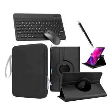 Imagem de Capa Giratória P/ Tablet Redmi Pad 2 11' + Teclado + Pasta - Case