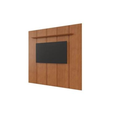 Imagem de Painel para Tv 75 Polegadas 250cmx232cm com Prateleira 100% MDF - Mava