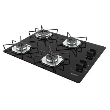 Imagem de Fogao Cooktop Nardelli Ori 4 Bocas Vidro Preto
