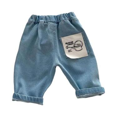 Imagem de Calças Jeans Listradas Para Meninos, Roupas De Primavera, Casuais, Mac