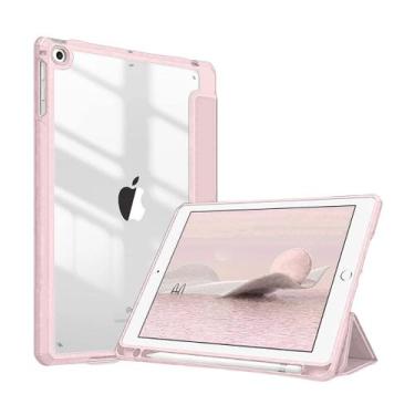 Imagem de Capa anti impacto c/ fundo acrílico para iPad 9,7 2013 - Genérica