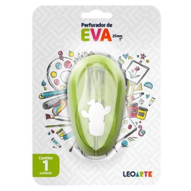 Imagem de Perfurador de EVA 25mm Cactos Verde - Leo&Leo