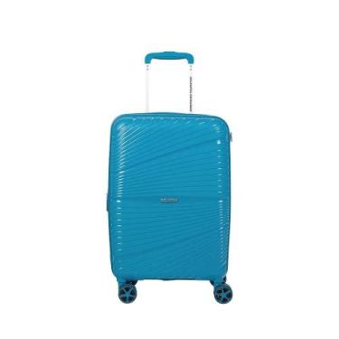 Imagem de Mala de Viagem American Tourister Cosmopolis, Azul, Tamanho P, SAMSONI
