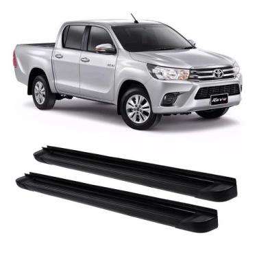 Imagem de Estribo Plataforma Hilux 2016 Preto - REFF