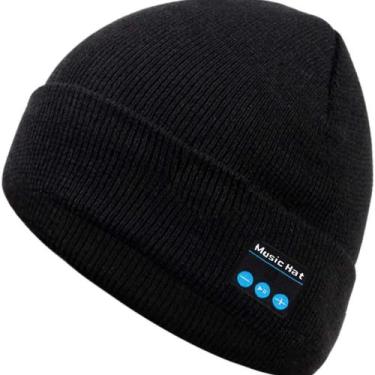 Imagem de Gorro Toca Bluetooth Sem Fio  Música, Chamadas e Estilo em Qualquer Lu