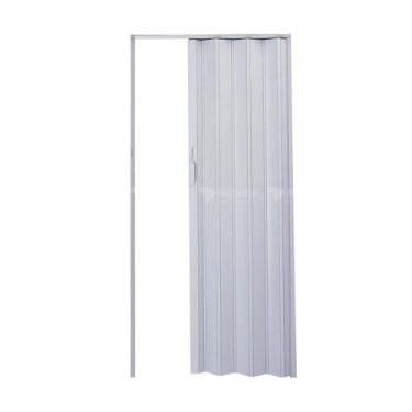 Imagem de Porta Sanfonada PVC 210 x 84 cm - Plasflex, Cinza claro