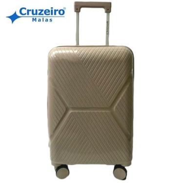 Imagem de Mala Pequena de Bordo POLIPROPILENO CRUZEIRO 10kg Expansiva Giratória 
