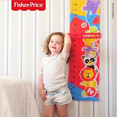 Imagem de Régua do Crescimento Fisher-Price Animais Colorida Unisex - FISCHER PR