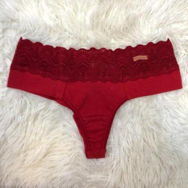 Imagem de Calcinha Algodão 123 - Belle Cristine, Vermelho, M