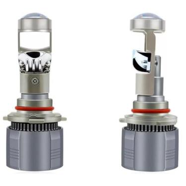 Imagem de Par Lampada Led Projetor H8 H11 Mini Canhao 6000K 9000Lm - Autovex