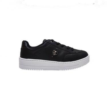 Imagem de Tênis Confortável Casual Feminino Ramarim 2491201, Preto, 37