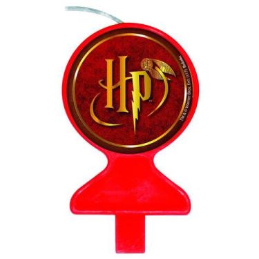 Imagem de Vela de Aniversário Harry Potter Plana - Festcolor