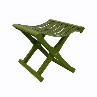 Imagem de Banco Portátil Dobrável Borracha e Plástico Verde - Quanhe