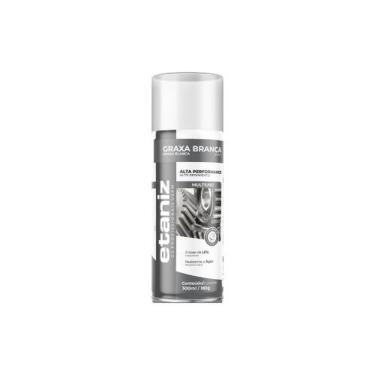 Imagem de Graxa de Lítio Branca em Spray 300ML para Limpeza de Sistema de Ar-condicionado Automotivo Etaniz