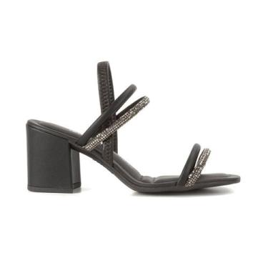 Imagem de Sandália Dakota com Brilhos  Conforto e Estilo no Seu Look, Preto, 34