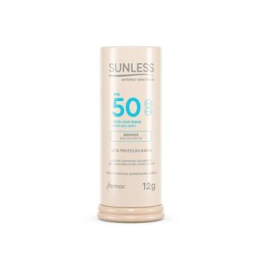 Imagem de Protetor Solar Facial Sunless Stick Base Bronze FPS50 12g