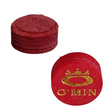 Imagem de Sola Taco Sinuca Omin Laminada 6 Camadas Red Vermelha (und)