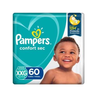 Imagem de Fralda Pampers Confort Sec Tam. XXG +14kg - 60 Unidades