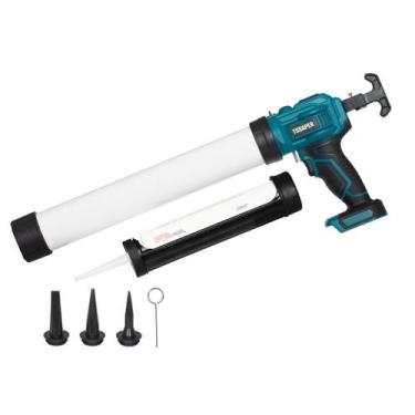 Imagem de Aplicador de Silicone a Bateria 21v com Suporte para Sachê 600ml e Car