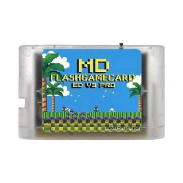 Imagem de Cartão TF De 4GB 4000 Em 1 Mega Genesis MD V3 pro EDMD Para Console SE
