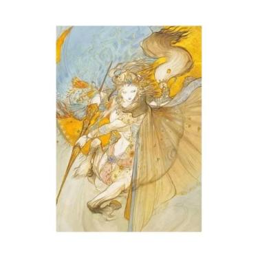 Imagem de Pôster De Arte De Parede Luxuoso E Impermeável Do Jogo Final Fantasy, 