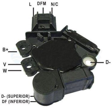 Imagem de Regulador Voltagem 5572630 Gauss Cod.ref. Lc5572630 Ka Motor 1.0 1.6 Z