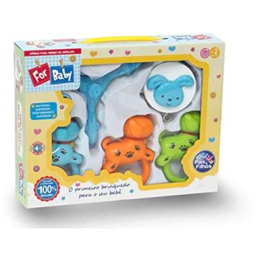 Imagem de Brinquedo para Bebe Mobile para Berço Cachorro Musica Pais e Filhos