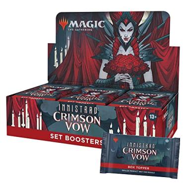 Imagem de Magic The Gathering, Innistrad Voto Carmesim - Set Booster Box - Inglês, RED