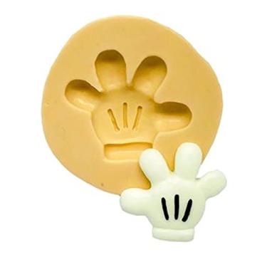 Imagem de Confeitaria dos moldes, F395 MOLDE DE SILICONE MÃO RATINHO CONFEITARIA BISCUIT
