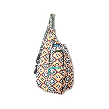 Imagem de KAVU Mini bolsa de corda orgânica com alça transversal e diamante áspero