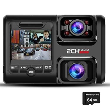 Imagem de XRC TECH 4K dash cam Dual 1080p+1080p Grande Angular WDR com GPS Tracker WiFi 2160p Câmera Dual imx323 Lente rotativa Infravermelho Night Vision Frontal e in-car Gravação para Táxi