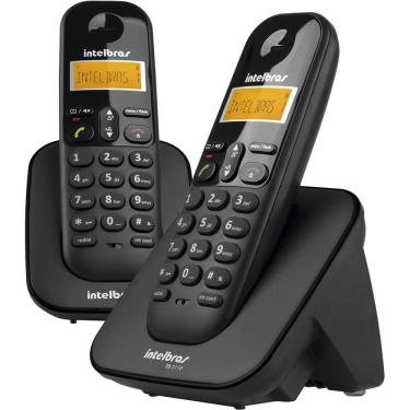 Imagem de Telefone sem fio Intelbras TS3112 + Ramal Adicional com Identificador de Chamadas