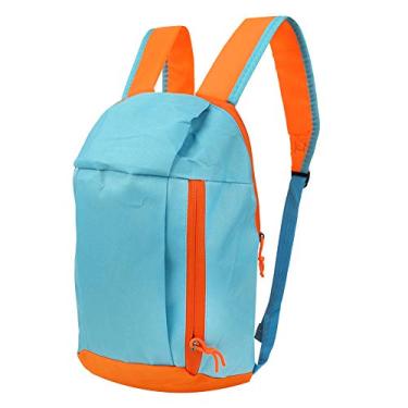 Imagem de Mochila esportiva masculina mochila de caminhada leve feminina bolsa de viagem para laptop bolsa de acampamento mochila bolsa de acampamento(桔色)