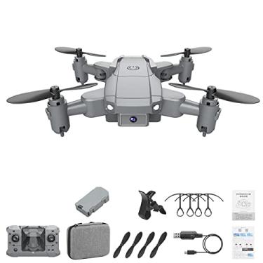 Imagem de Mini drone KY905 com câmera 4K dobrável 4 canais 6 eixos drones Quadcopter FPV Siga-me RC Quadrocopter brinquedos infantis (1 * bateria)