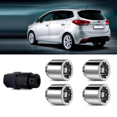 Imagem de Porca Antifurto Roubo Rodas Carros Kia