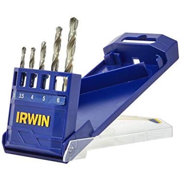 Imagem de IRWIN Conjunto de Brocas para Metal com 5 Peças de 3mm a 6mm 1865307