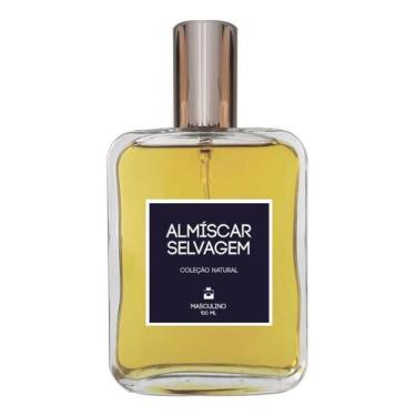 Imagem de Perfume Almíscar Selvagem 100ml Masculino + Mni Perfume 10ml - Essênci